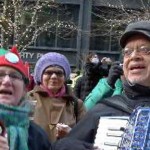 Occuponics at Zuccotti Park (AKA Liberty Square), December, 2011. Photo Credit: Esther Regelsen